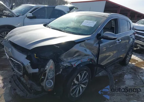 2017 Kia Sportage Ex from USA, damaged, VIN KNDPNCAC2H7169577